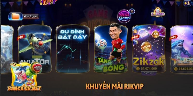Khuyến mãi Rikvip