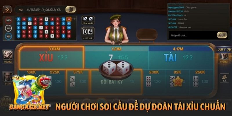 Người chơi soi cầu để dự đoán tài xỉu chuẩn hơn